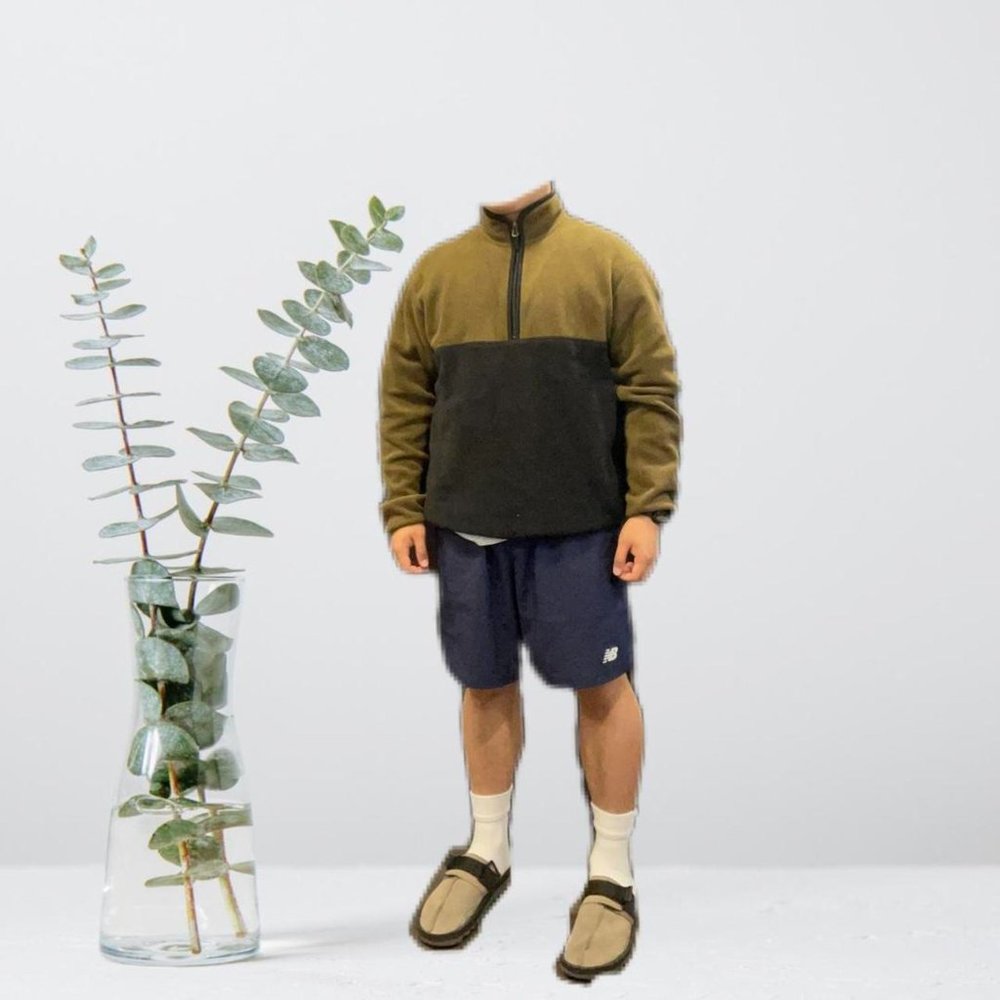 Uniqlo Fleece Half Zip